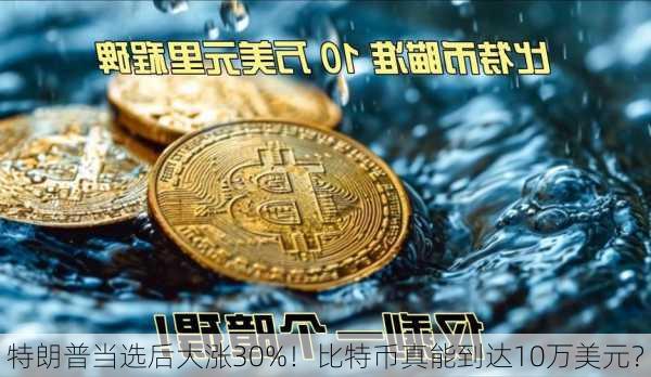 特朗普当选后大涨30%！比特币真能到达10万美元？