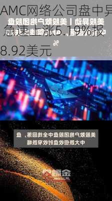 AMC网络公司盘中异动 急速上涨5.19%报8.92美元