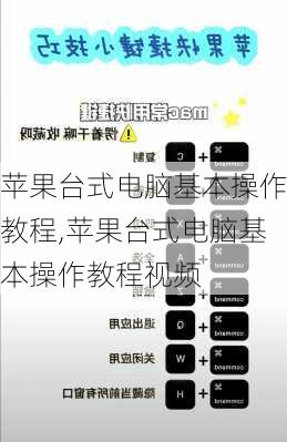 苹果台式电脑基本操作教程,苹果台式电脑基本操作教程视频