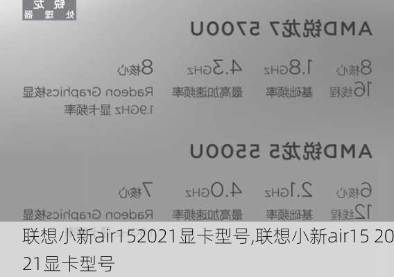 联想小新air152021显卡型号,联想小新air15 2021显卡型号