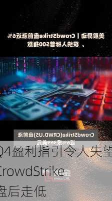 Q4盈利指引令人失望 CrowdStrike盘后走低