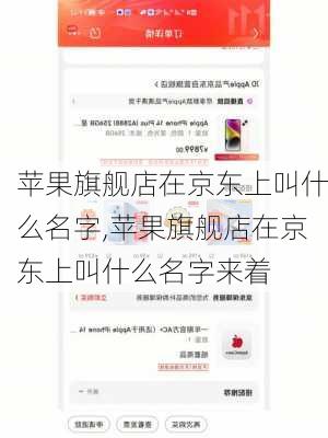 苹果旗舰店在京东上叫什么名字,苹果旗舰店在京东上叫什么名字来着