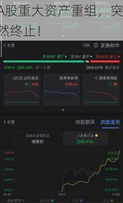 A股重大资产重组，突然终止！
